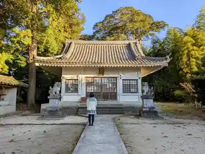 篠田神社の本殿・本堂