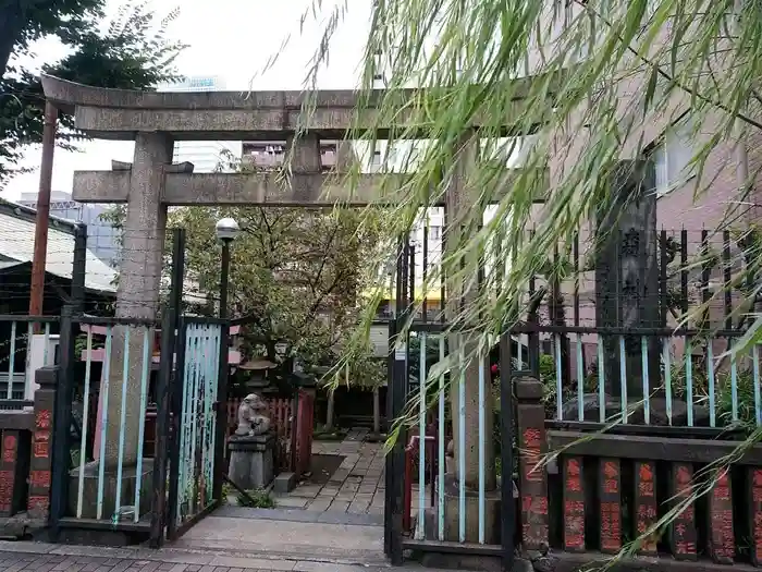 柳森神社の鳥居