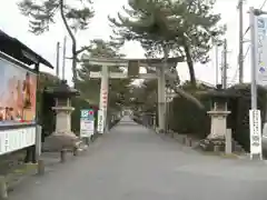 建部大社の鳥居