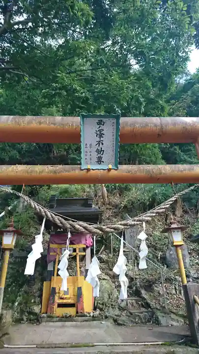 西ノ澤不動尊(岩手県)