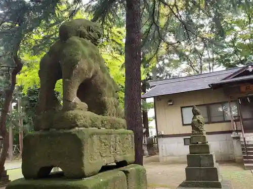 北城神明宮の狛犬