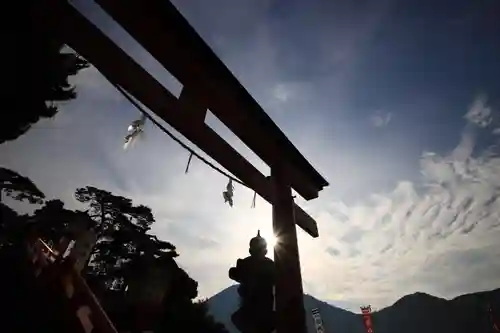 太皷谷稲成神社の鳥居