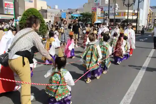 釧路一之宮 厳島神社のお祭り