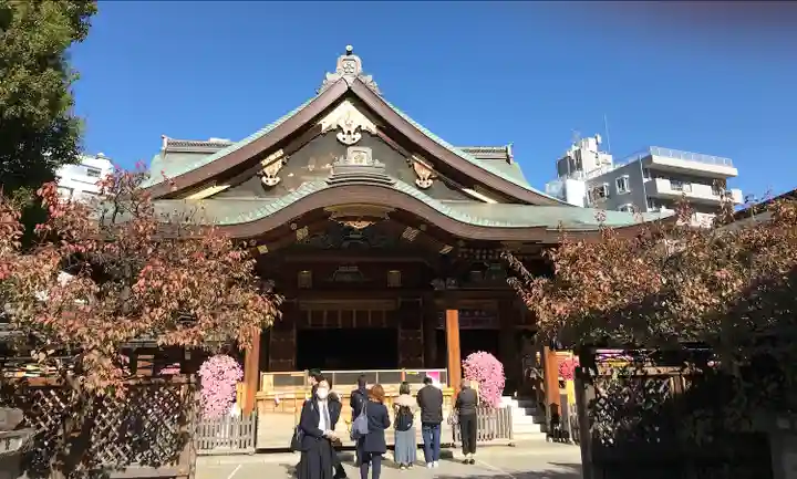湯島天満宮の本殿・本堂
