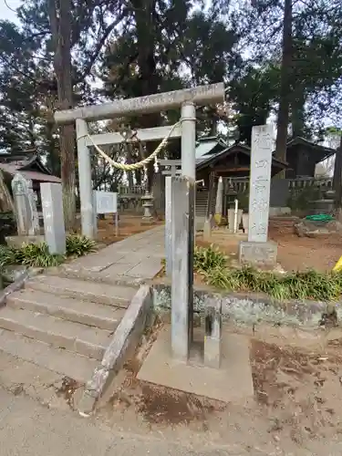 樋口雷神社の鳥居