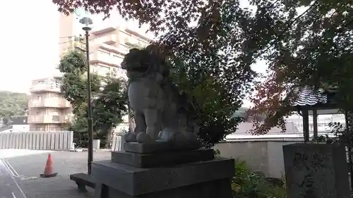 熊野神社の狛犬