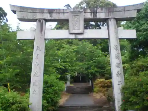 筑紫神社の鳥居