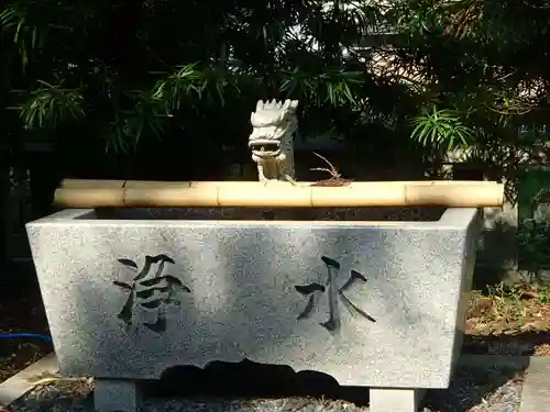 清瀬神社の手水舎