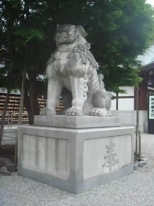 寒川神社の狛犬