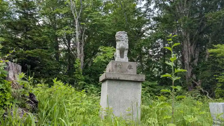 幌糠神社の狛犬