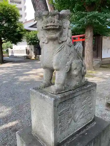 松原神社の狛犬