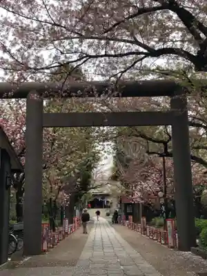 亀戸 香取神社の鳥居