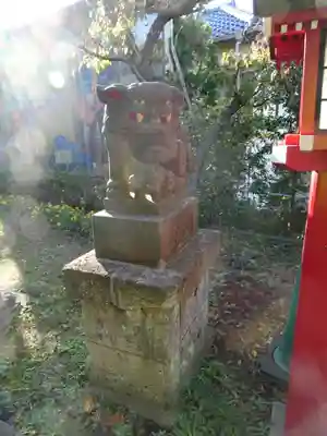 岡村天満宮の狛犬
