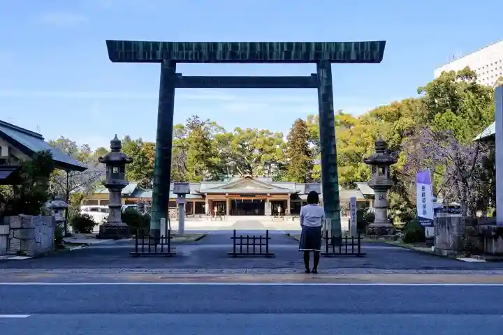 三重縣護國神社の鳥居
