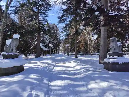 東川神社の景色