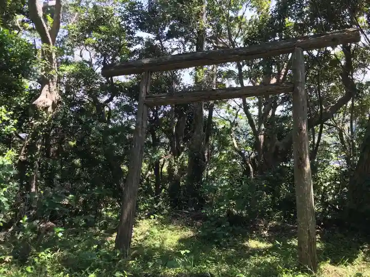 富士浅間神社の鳥居