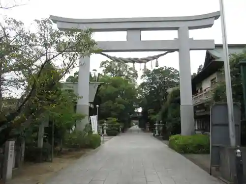 田村神社の鳥居