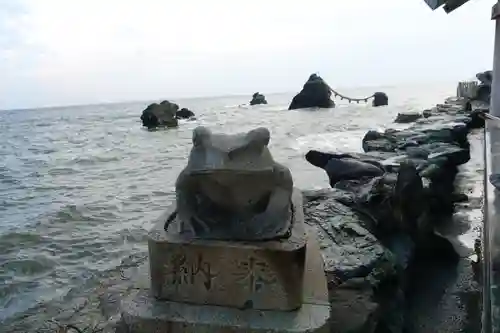 二見興玉神社の狛犬