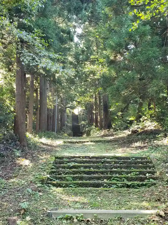 白山神社の周辺