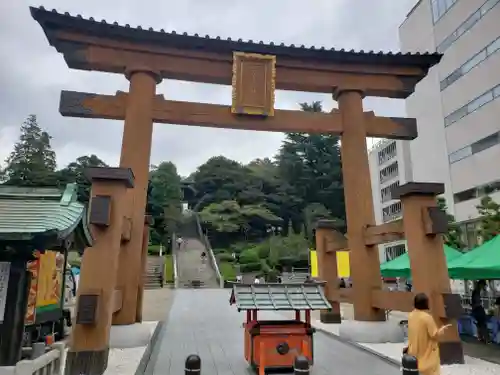 宇都宮二荒山神社の鳥居