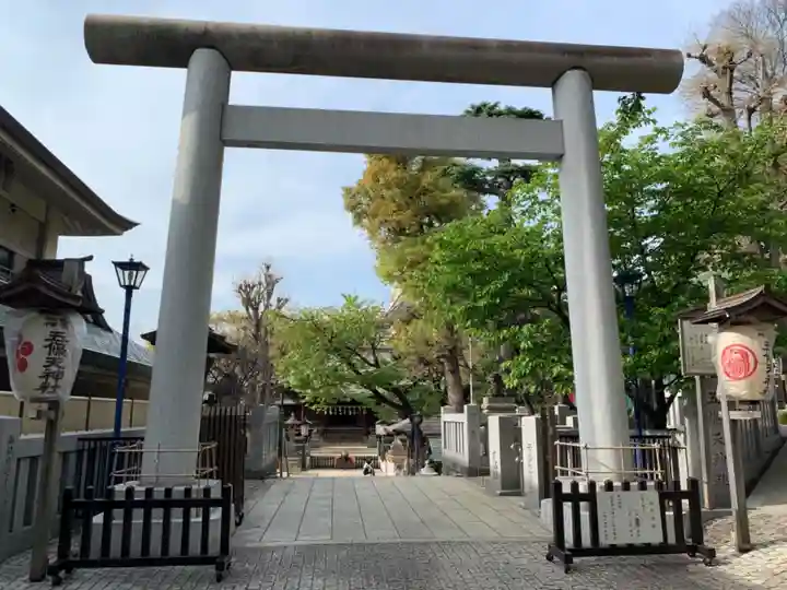 五條天神社の鳥居