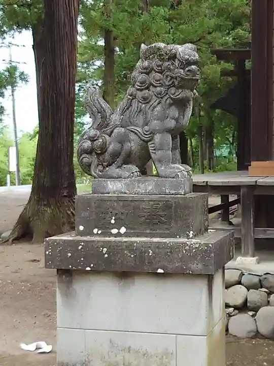 蛇宮神社の狛犬