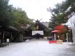 北見神社の本殿