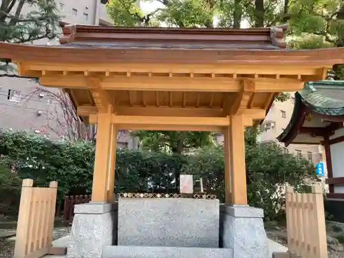 蒲田八幡神社の手水舎