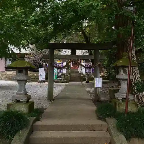 下野 星宮神社の鳥居