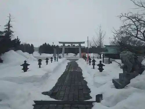 栗山天満宮の鳥居