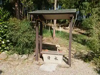 大清水神社の手水舎