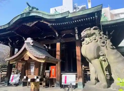 鐵砲洲稲荷神社の狛犬