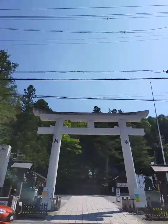 諏訪大社の鳥居