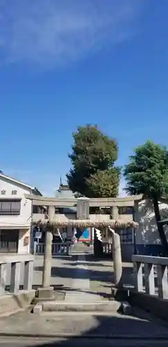 梅田稲荷神社の鳥居