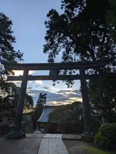 妙義神社 奥の院の鳥居