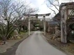 八幡社の鳥居