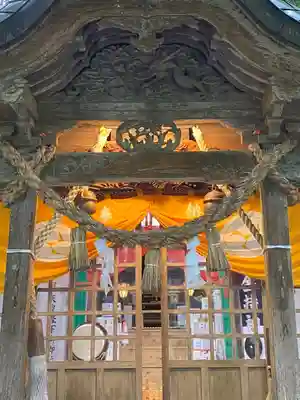 金持神社の本殿・本堂