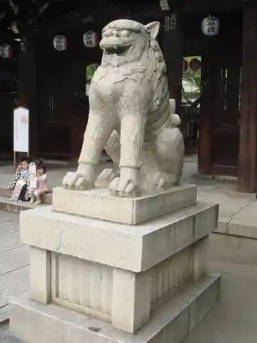 川口神社の狛犬