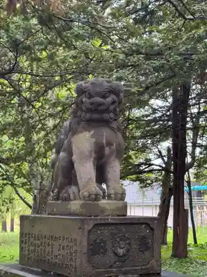音江神社の狛犬