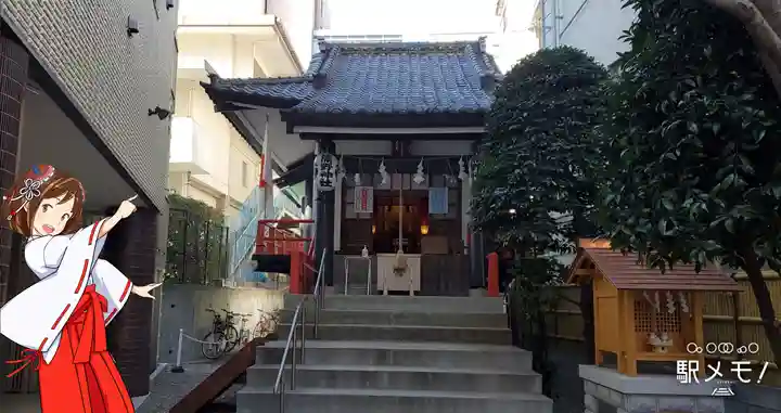 飯倉熊野神社の本殿・本堂