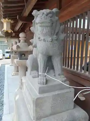 櫛田神社の狛犬