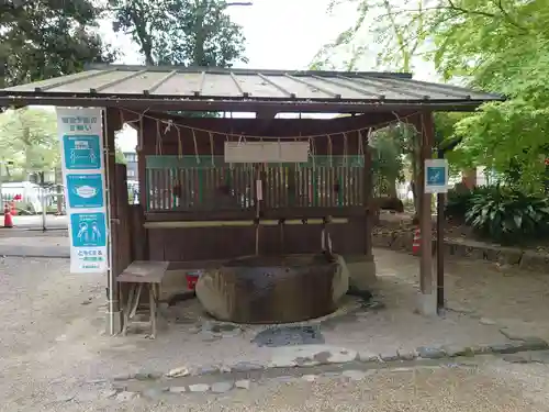 賀茂御祖神社（下鴨神社）の手水舎