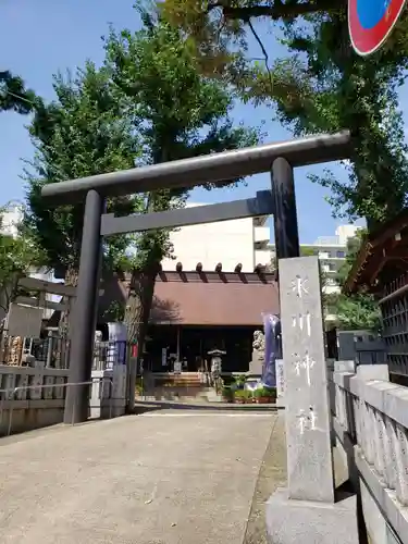 高円寺氷川神社の鳥居