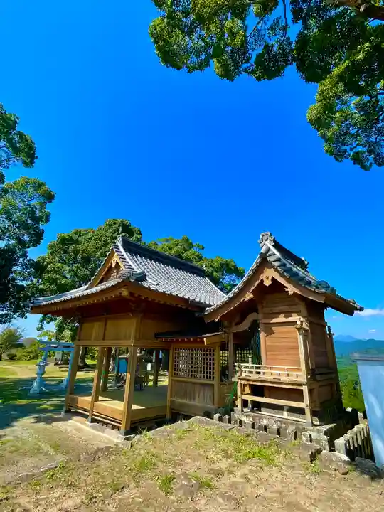 岡城天満神社の本殿・本堂