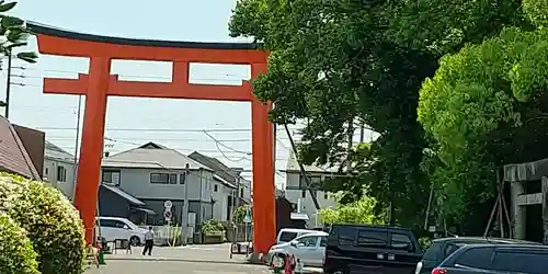 津島神社の鳥居