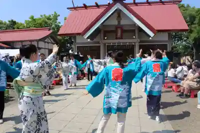釧路一之宮 厳島神社のお祭り