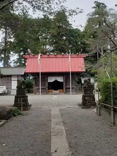 宇都母知神社の本殿・本堂