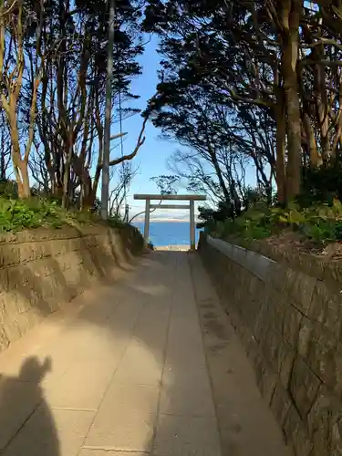 酒列磯前神社の景色