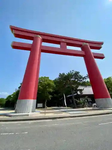 自凝島神社の鳥居