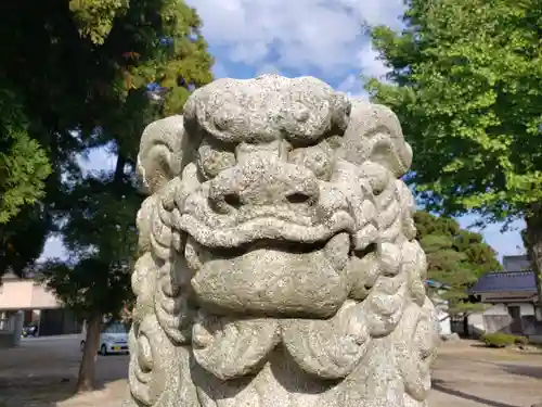 中野神社の狛犬